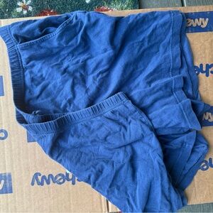 White Stag Navy Cotton Shorts